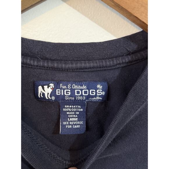 Vintage Big Dogs Shirt Mens Large Gas Company Blame It On The Dog 2004 Graphic - Picture 3 of 8